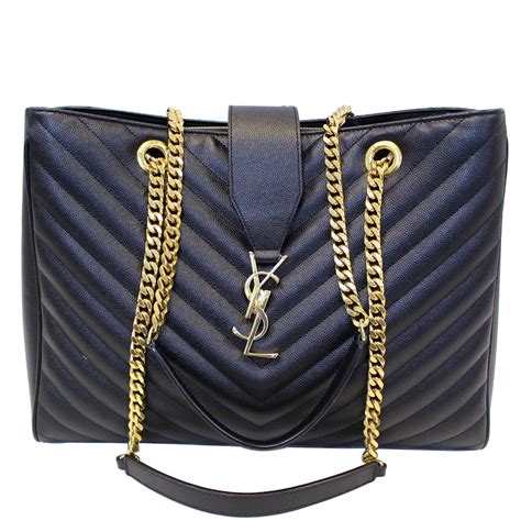 ysl large monogram bag black|ysl monogram leather satchel bag.